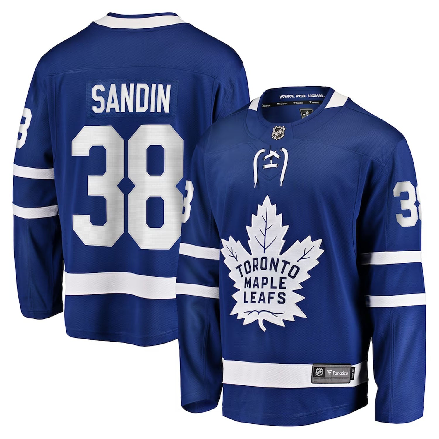 Rasmus Sandin Toronto Maple Leafs 38 Jersey
