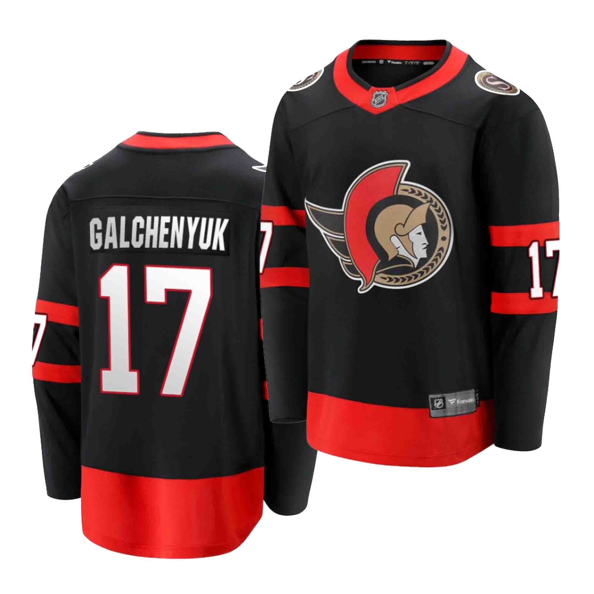 Alex Galchenyuk Ottawa Senators 17 Jersey