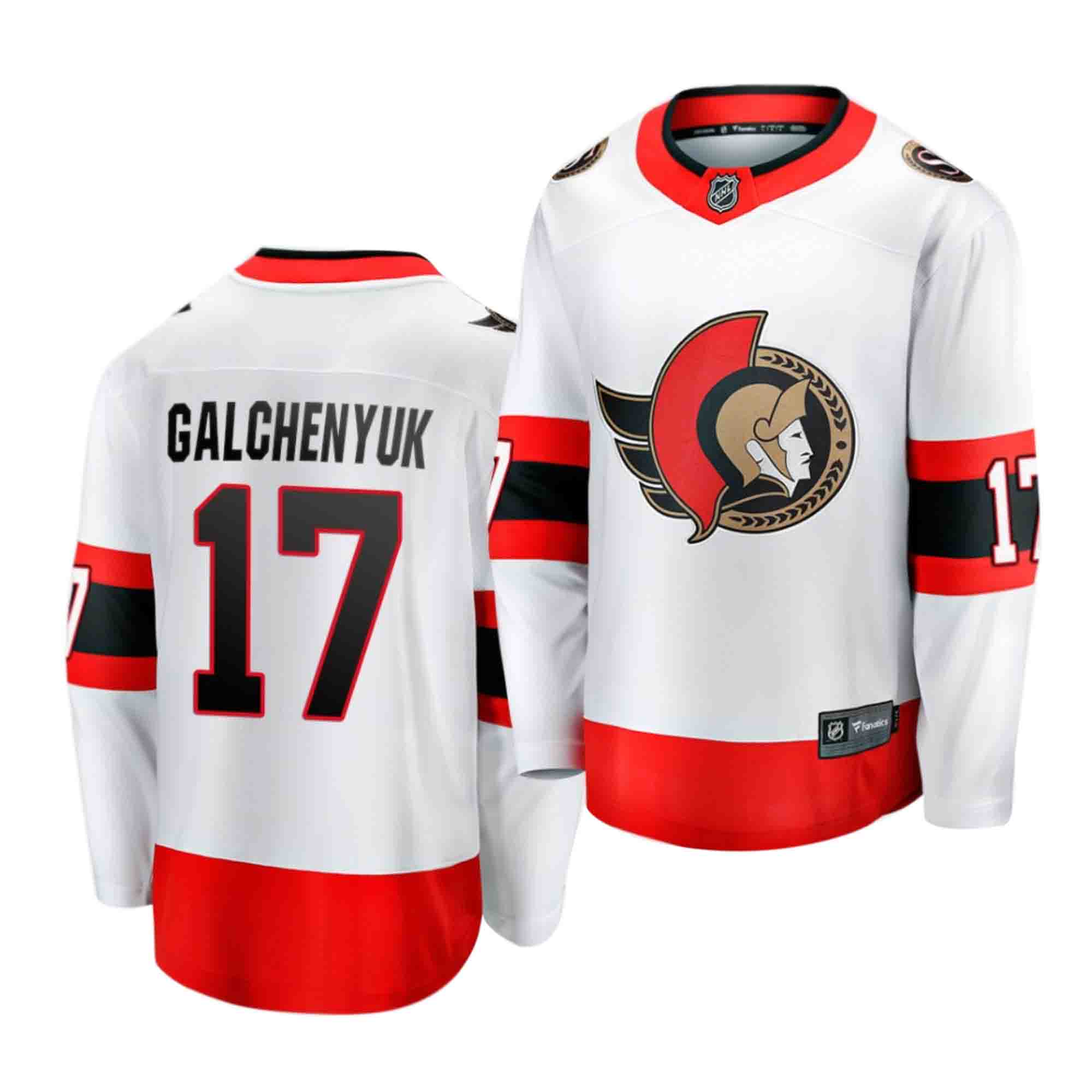 Alex Galchenyuk Ottawa Senators 17 Jersey