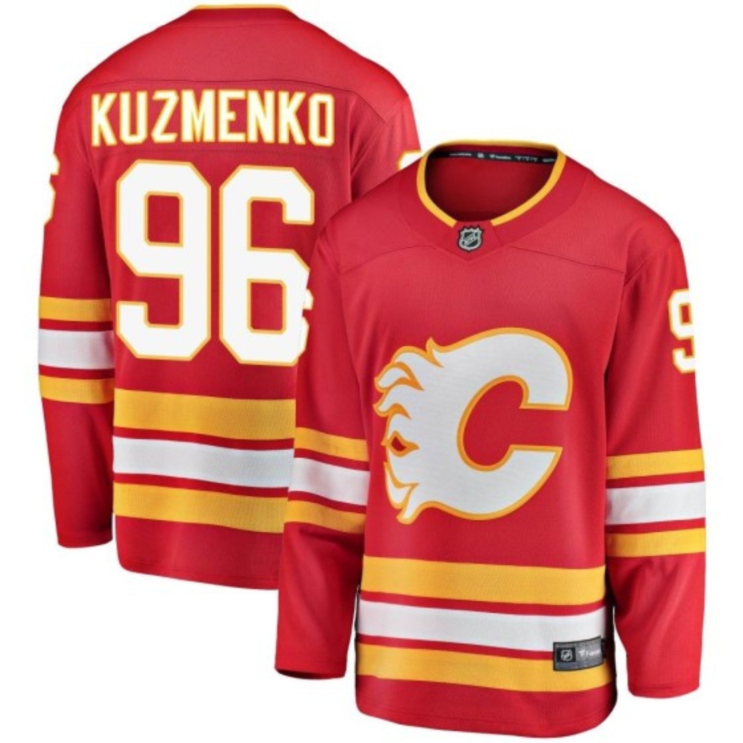 Andrei Kuzmenko Calgary Flames 96 Jersey