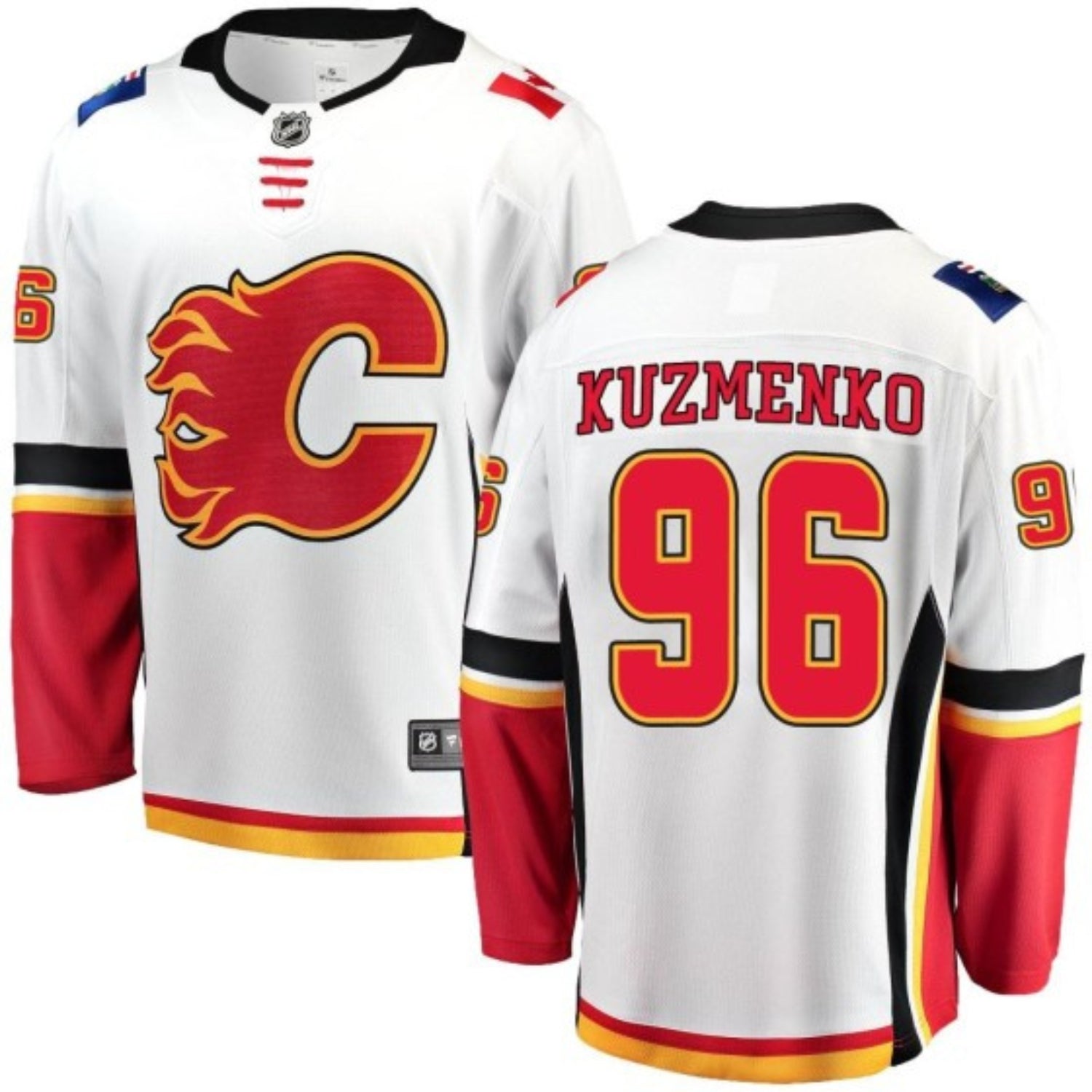 Andrei Kuzmenko Calgary Flames 96 Jersey