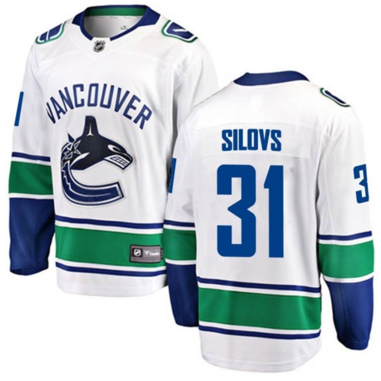 Arturs Silovs Vancouver Canucks 31 Jersey