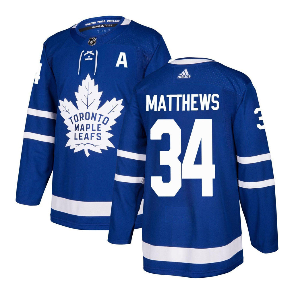 Auston Matthews Toronto Maple Leafs 34 Jersey