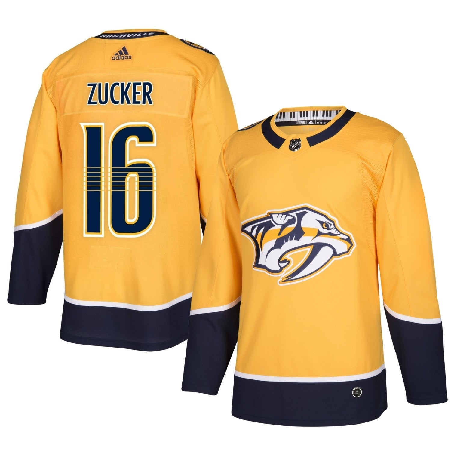 Jason Zucker Nashville Predators 16 Jersey