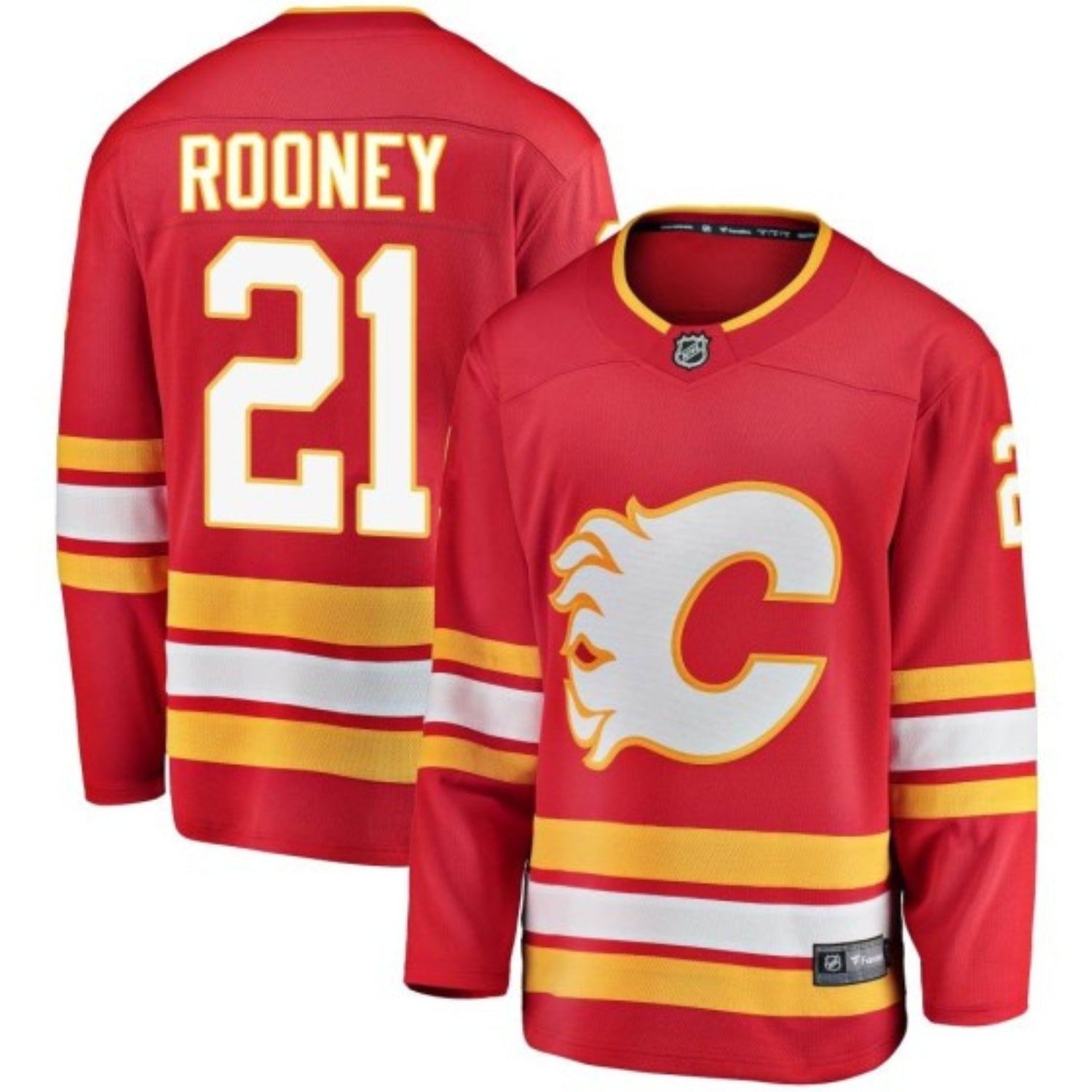 Kevin Rooney Calgary Flames 21 Jersey
