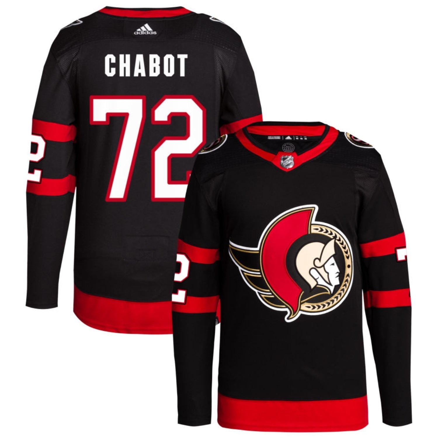 Thomas Chabot Ottawa Senators 72 Jersey