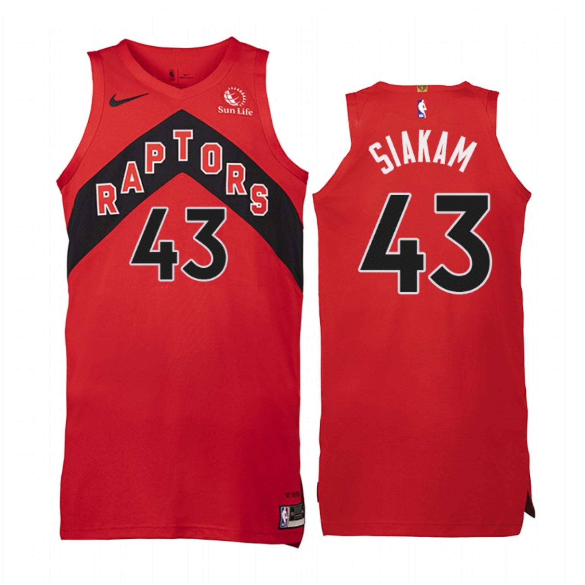 Pascal Siakam Toronto Raptors 43 Jersey