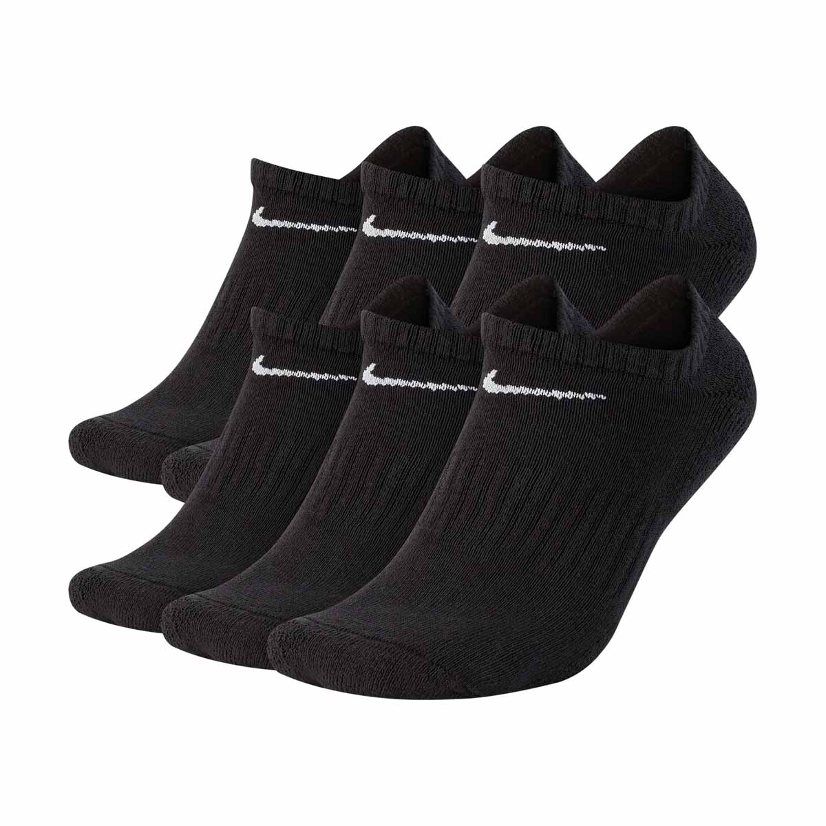 Nike Everyday Cushioned Training No-Show Socks (6 Pairs)