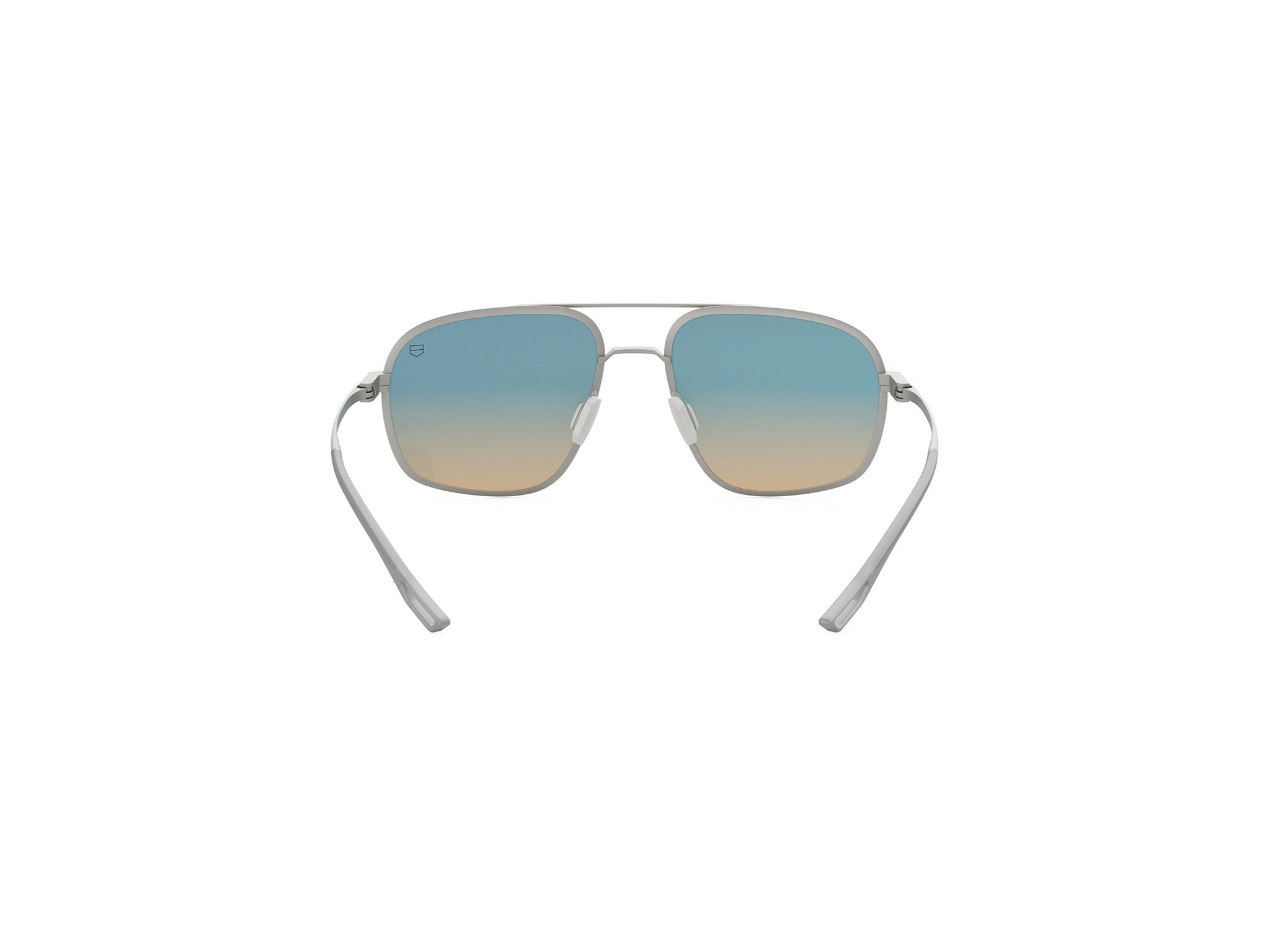 Silver Pilot Titanium Sunglasses