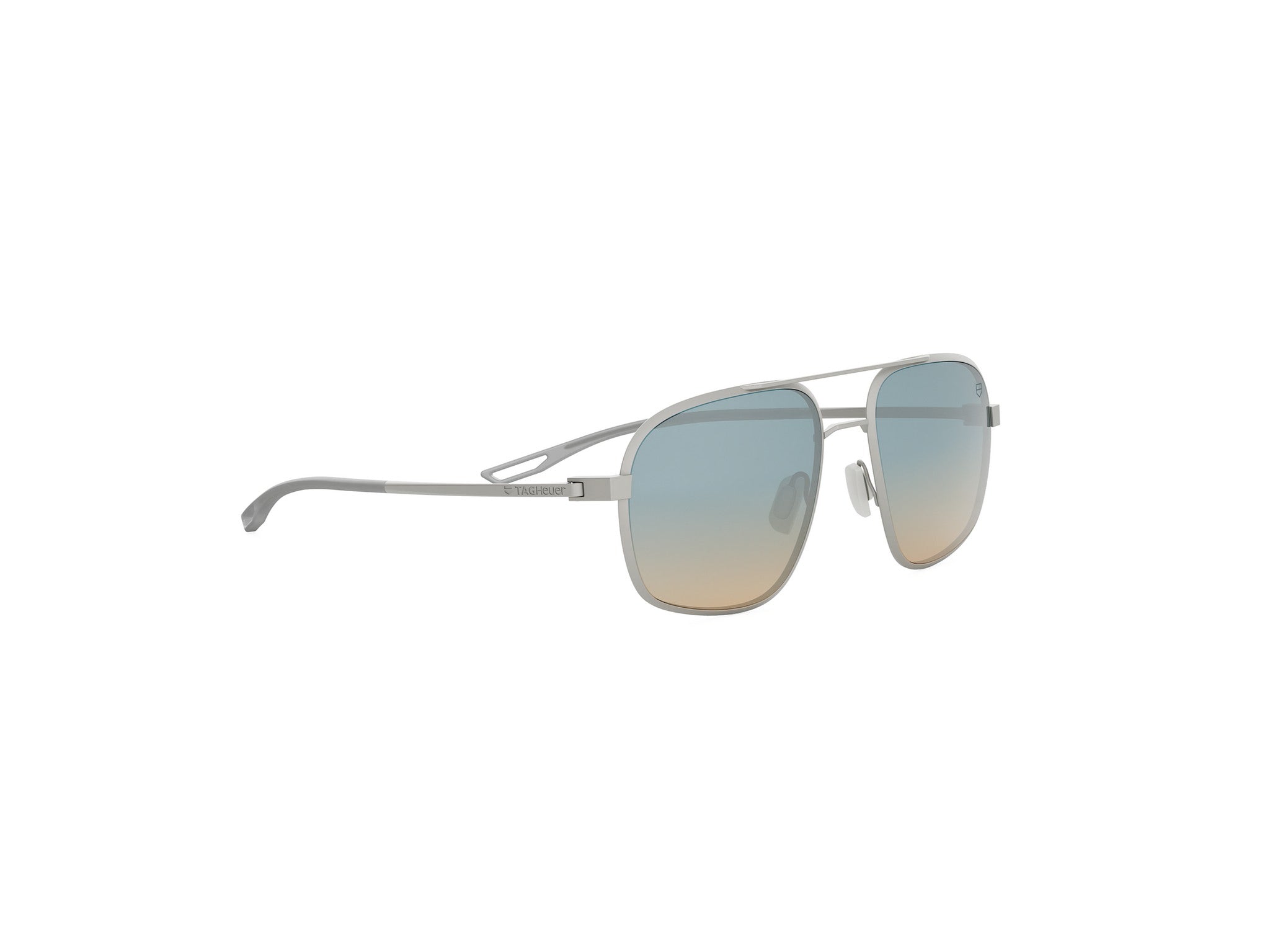 Silver Pilot Titanium Sunglasses