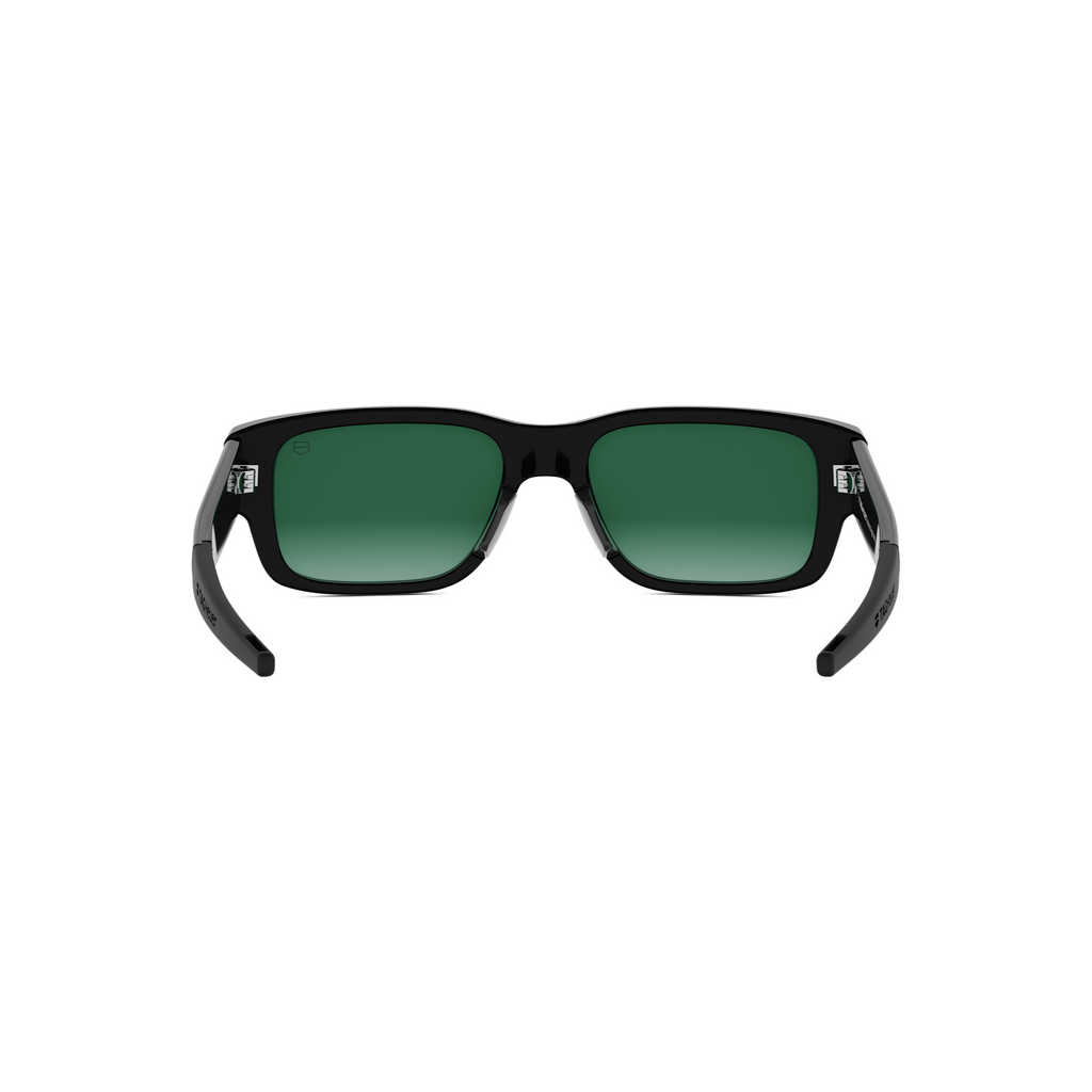 Black Rectangular Acetate Sunglasses