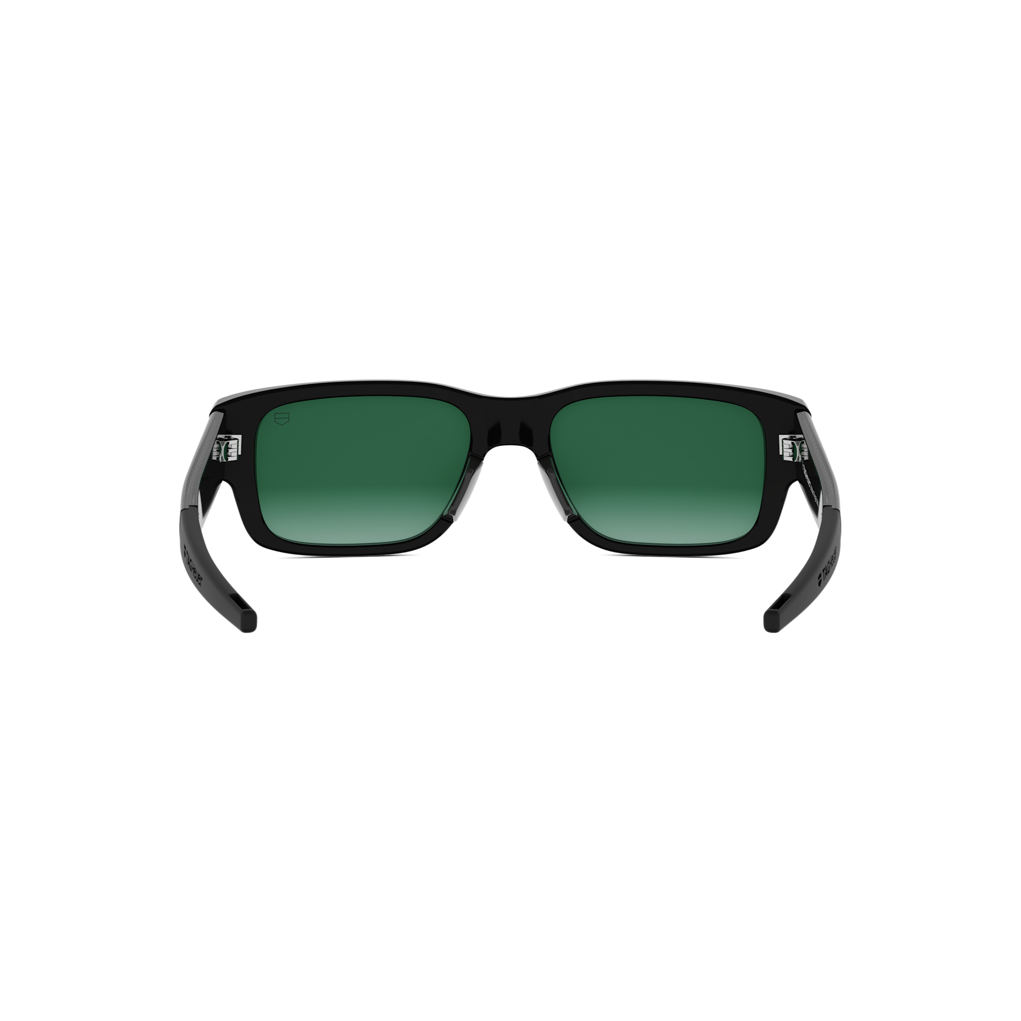 Black Rectangular Acetate Sunglasses