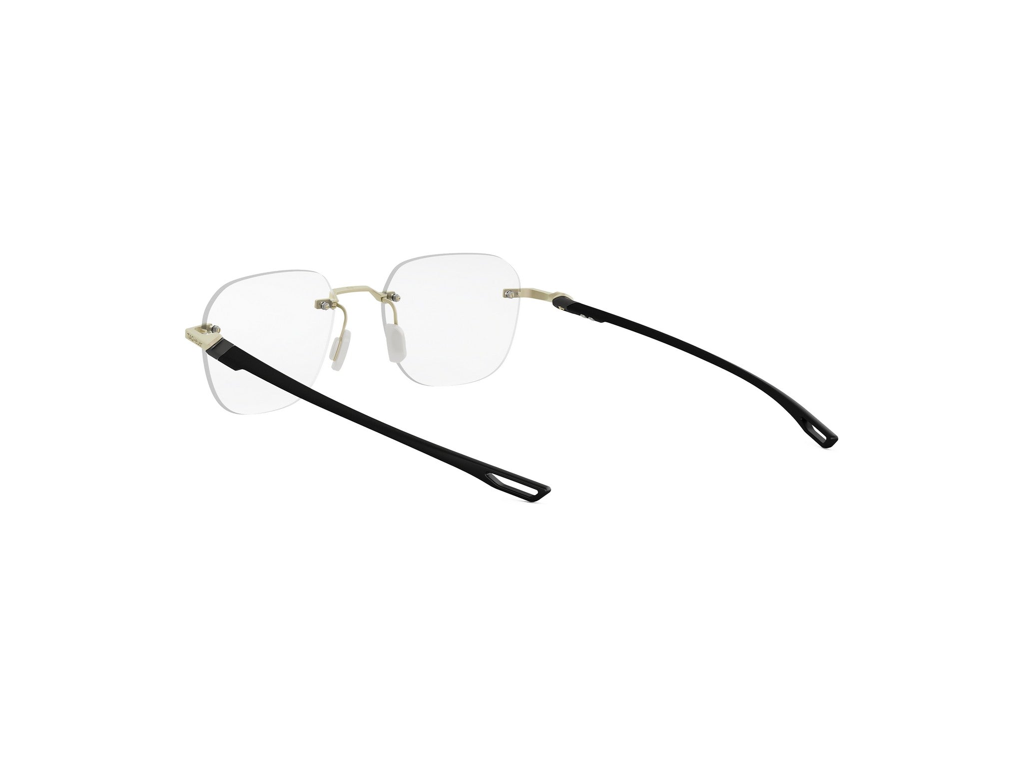 Matte Round Metal Eyeglasses