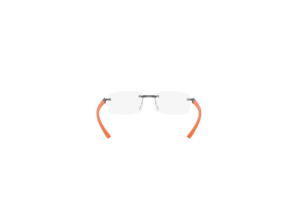 Matte Rectangular Metal Eyeglasses