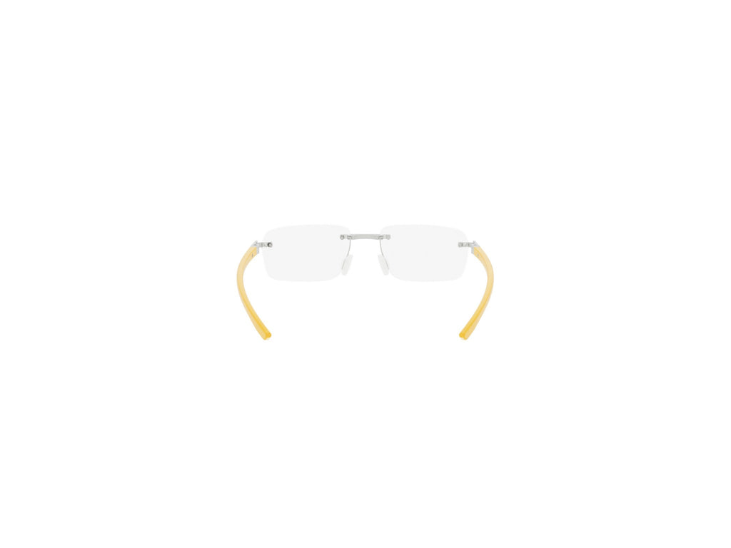 Matte Rectangular Metal Eyeglasses