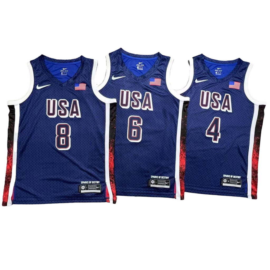 Anthony Edwards Team USA 2024 Olympics Jersey