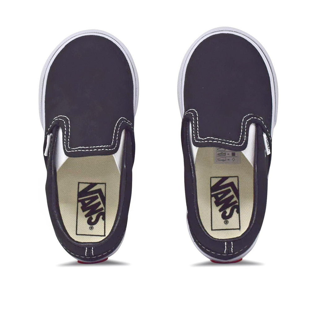 Toddler Classic Slip-On Black/White