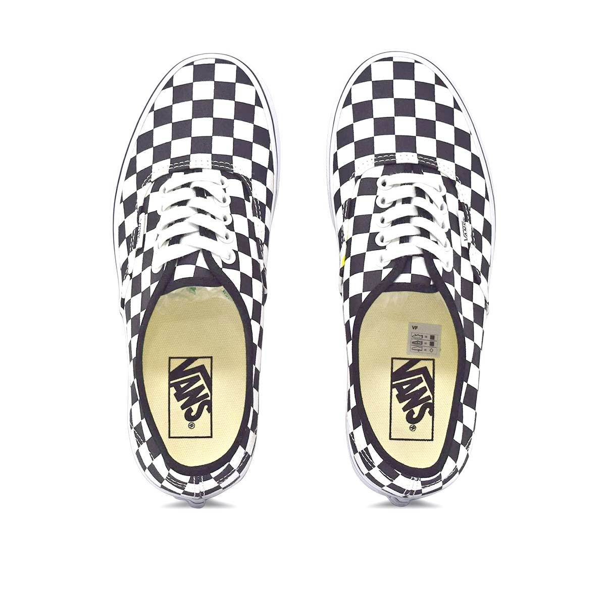 Authentic Black/White Checkerboard