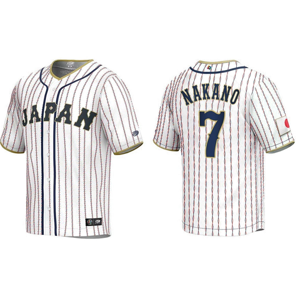 WBC Takumu Nakano Japan 7 Jersey