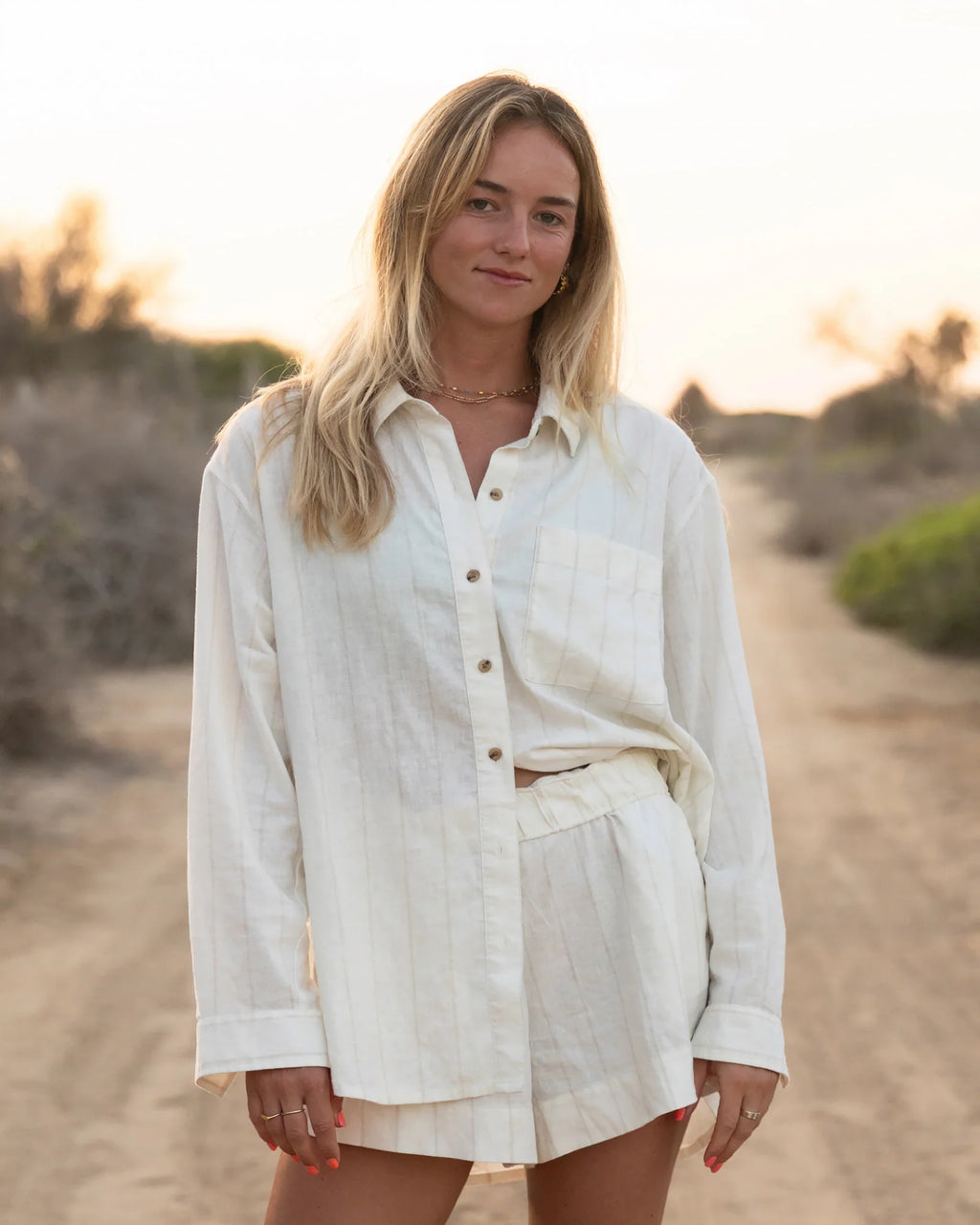 Women's Sullivan's Shirt - Light Coral