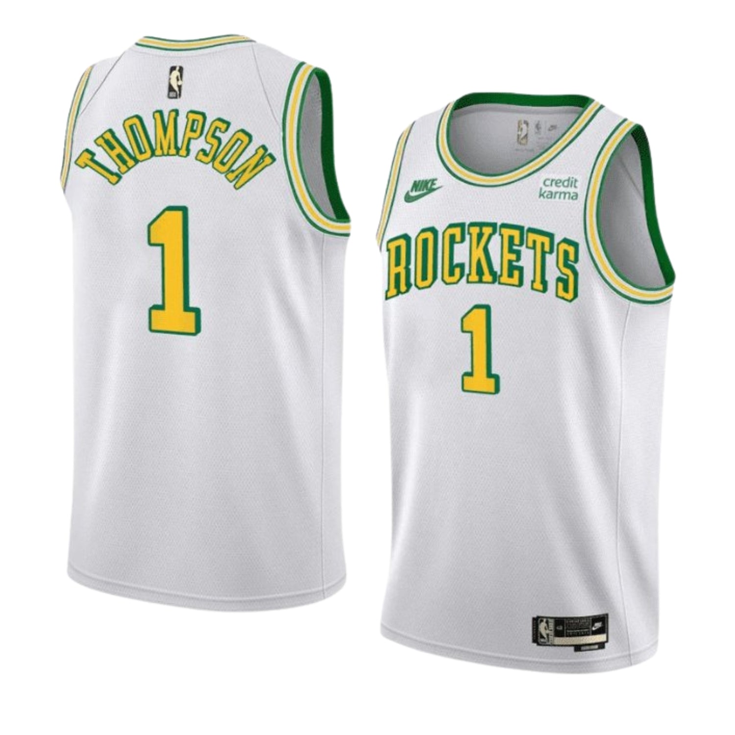 Amen Thompson Houston Rockets 1 Jersey