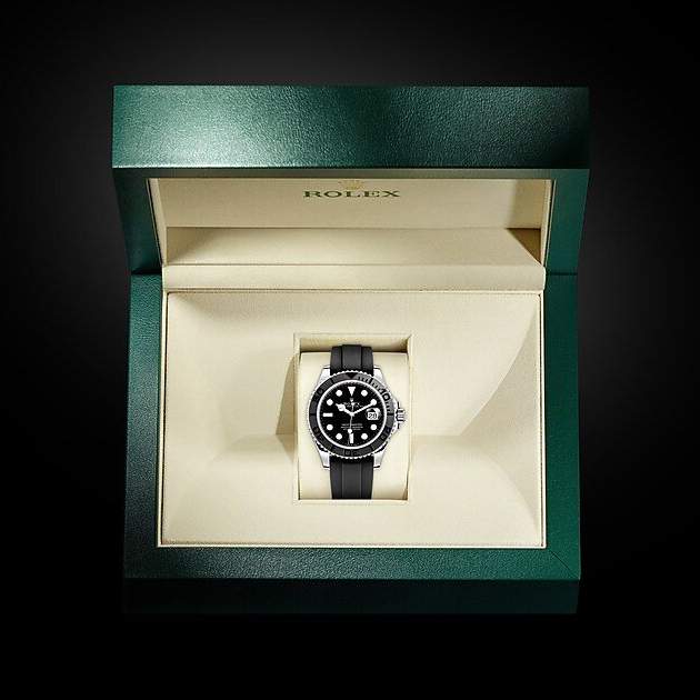 Rolex Yacht Master Caoutchouc Noir