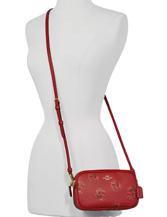 Coach Floral Sadie Crossbody