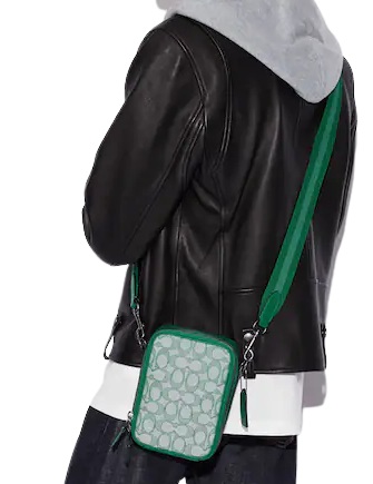 Coach Stanton Crossbody In Signature Jacquard