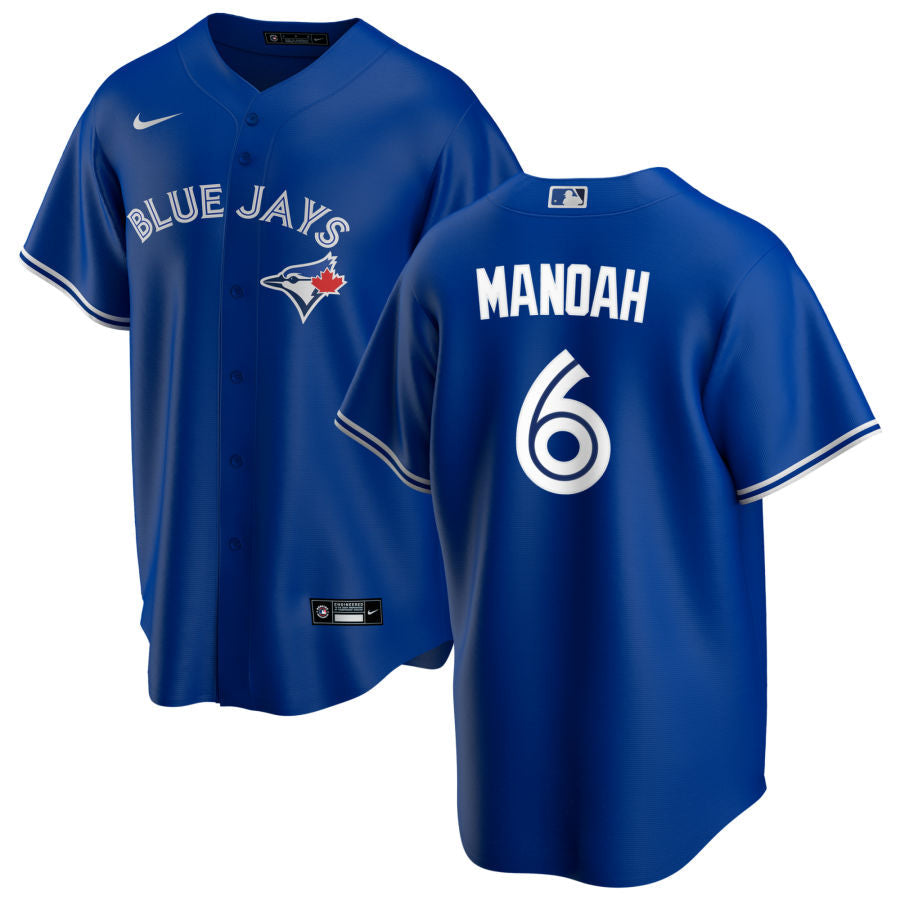 Alek Manoah Toronto Blue Jays 6 Jersey