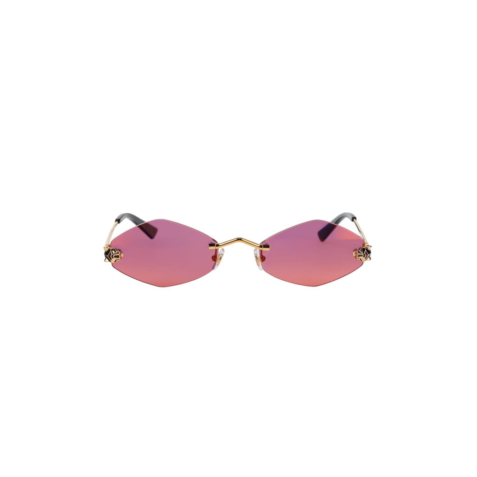 CT0433S Hexagonal Panthère Sunglasses