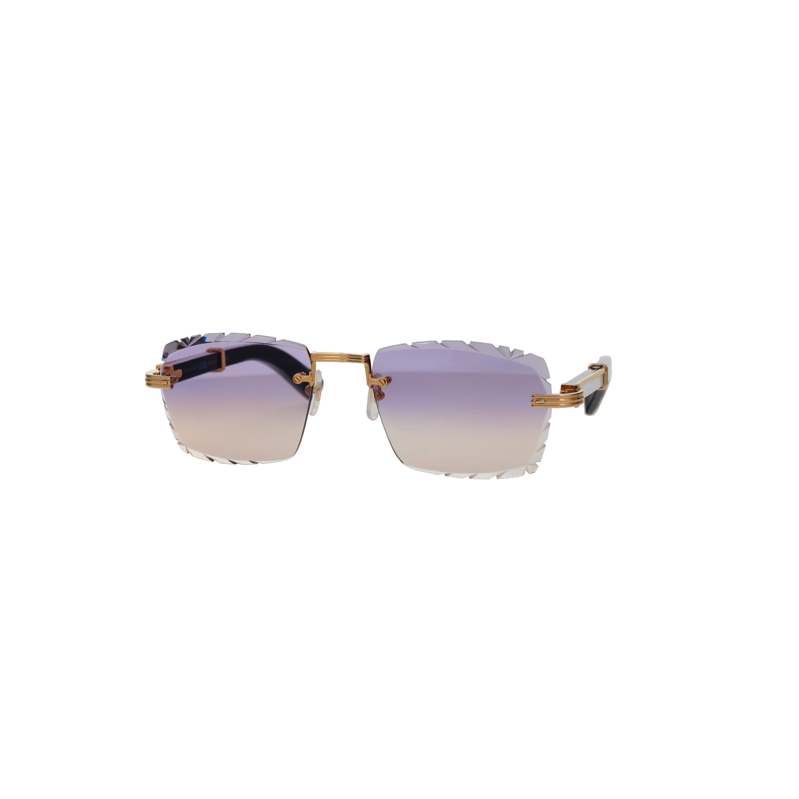 Cartier Custom Première de Cartier Black Sunglasses by MEG