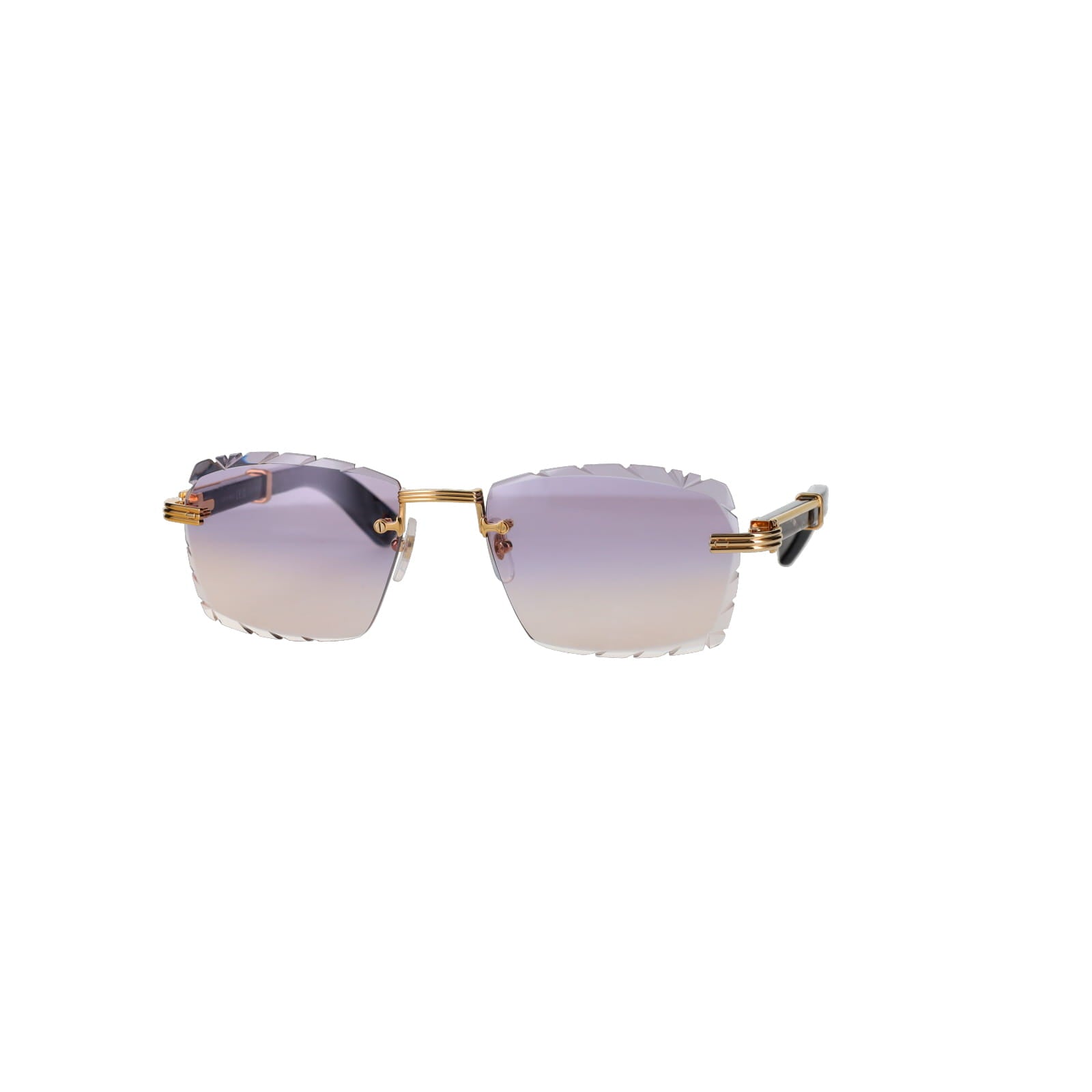 Cartier Custom Première de Cartier Black Sunglasses by MEG