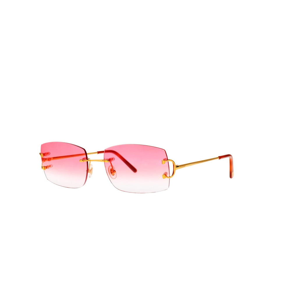 Cartier Custom Double C Brooklyn Gold Sunglasses by MEG