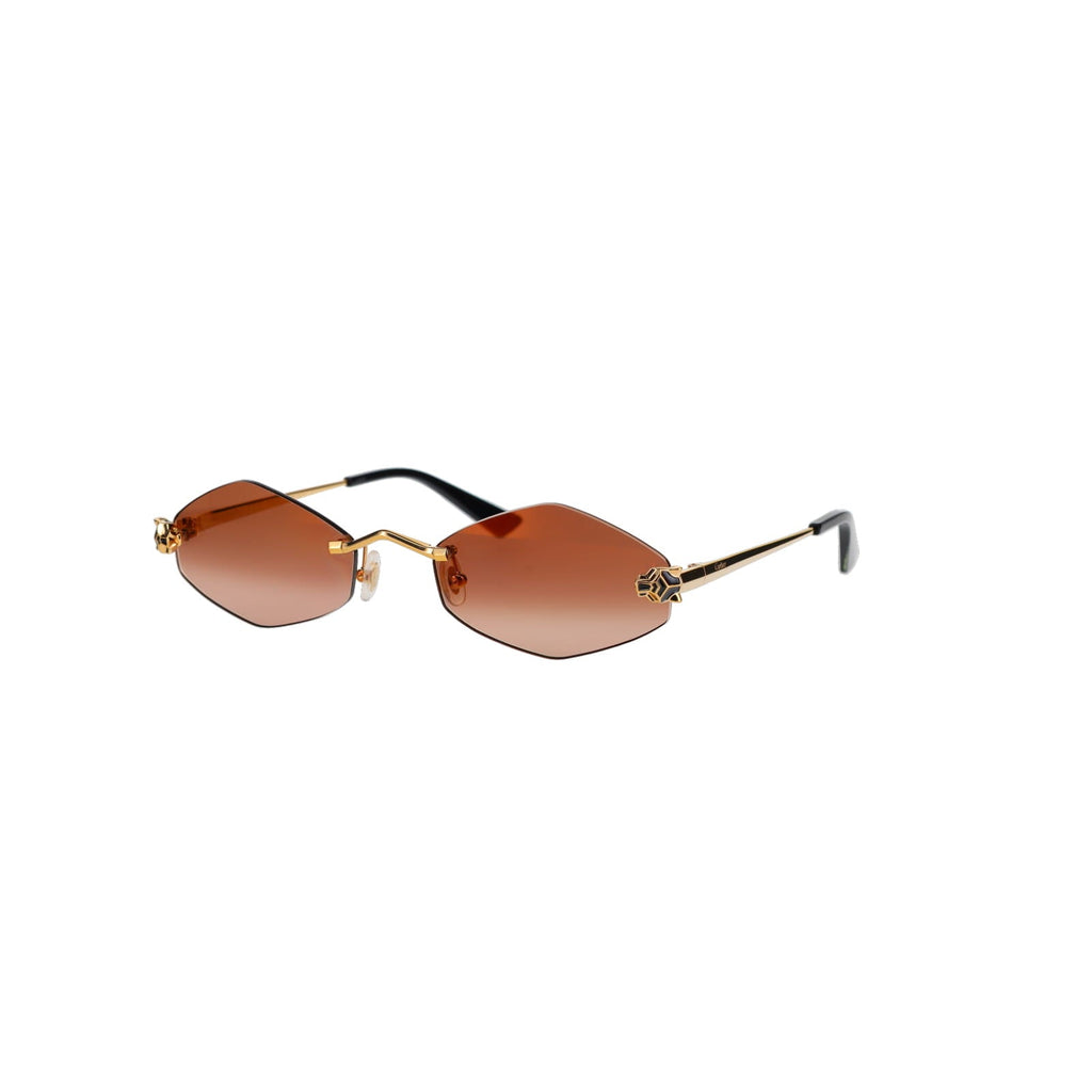 CT0433S Hexagonal Panthère Sunglasses