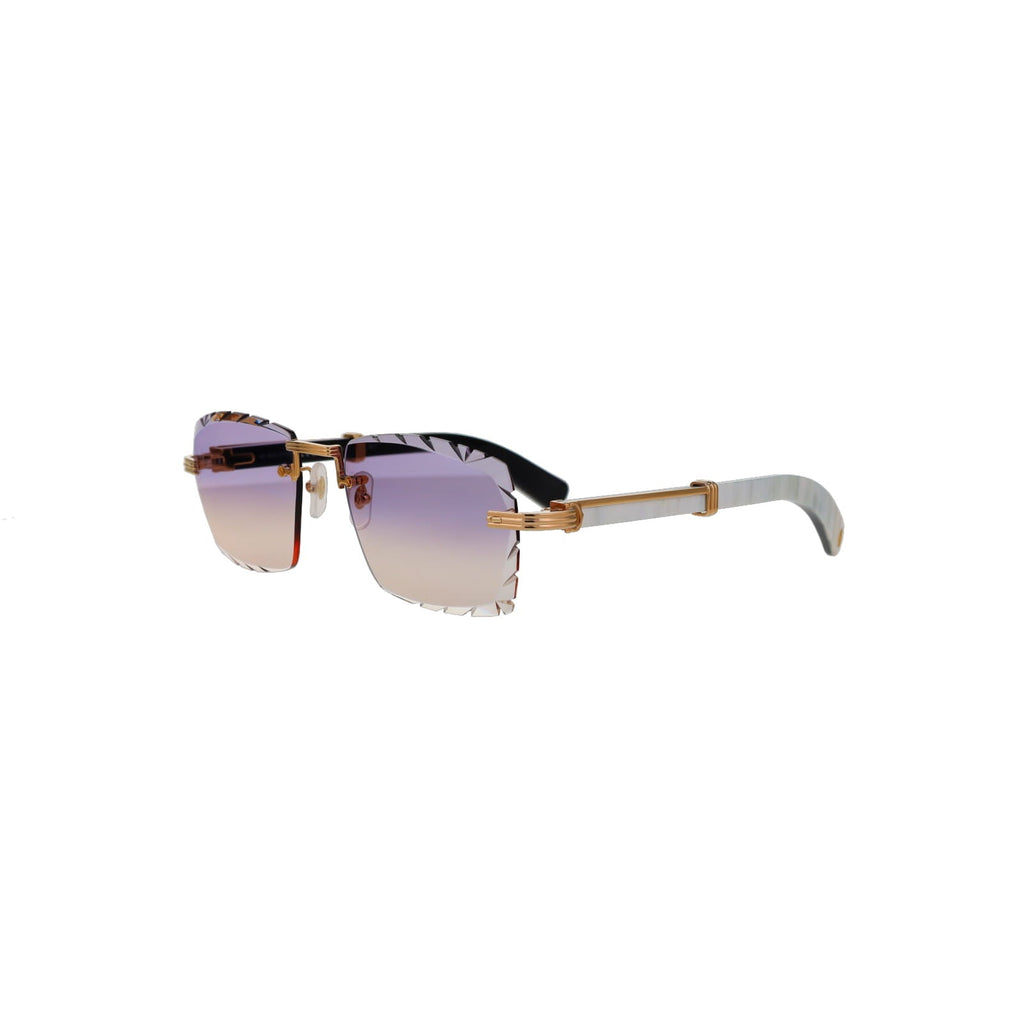 Cartier Custom Première de Cartier White Sunglasses by MEG
