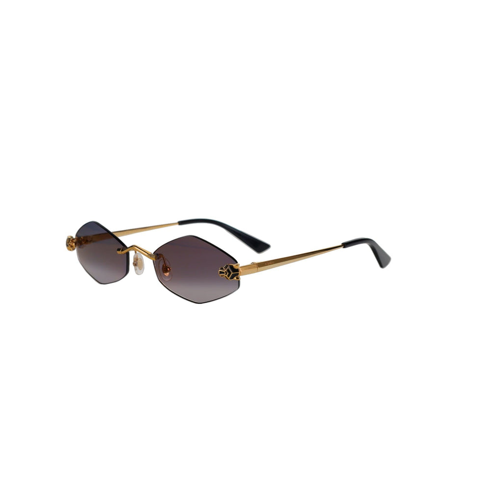 CT0433S Hexagonal Panthère Sunglasses