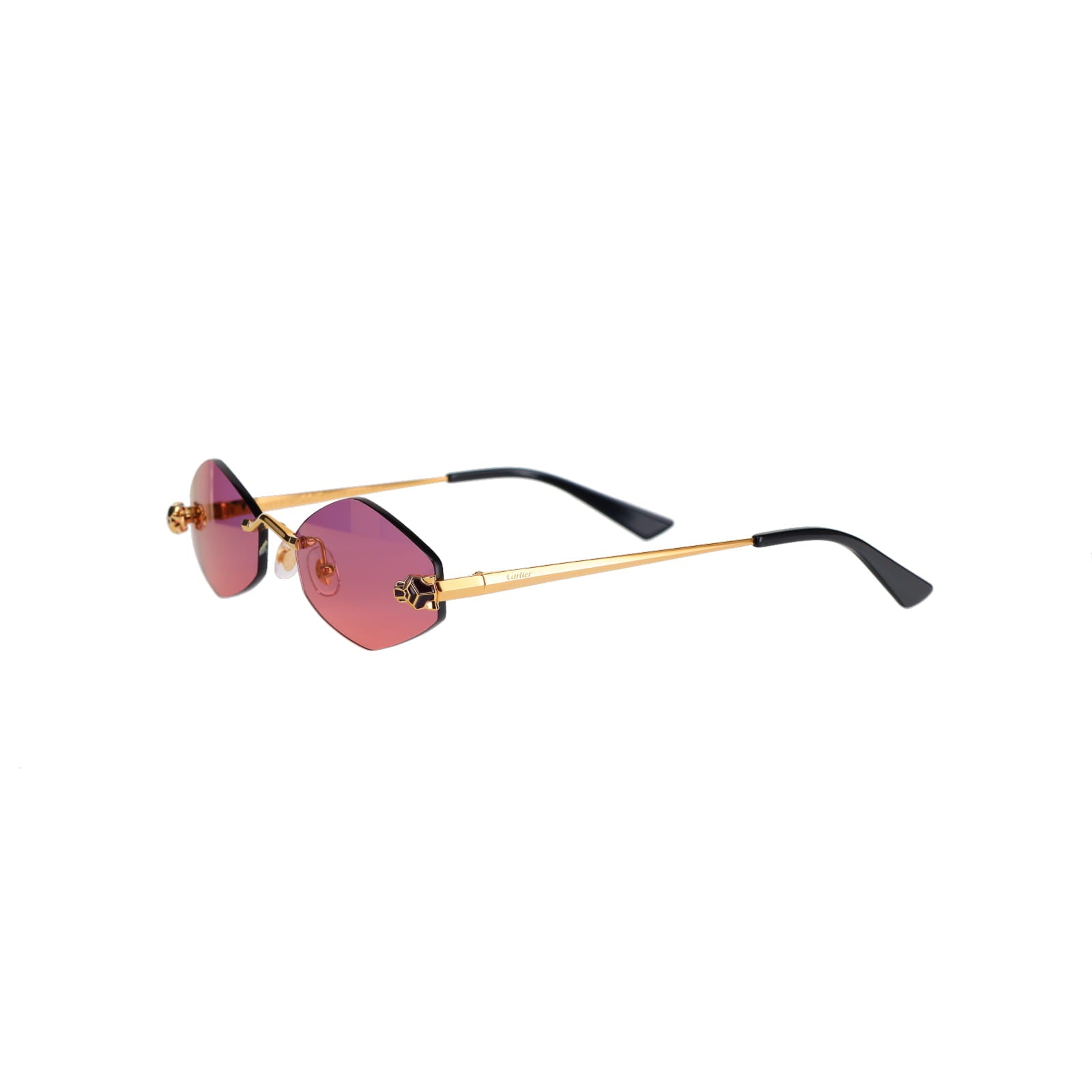 CT0433S Hexagonal Panthère Sunglasses
