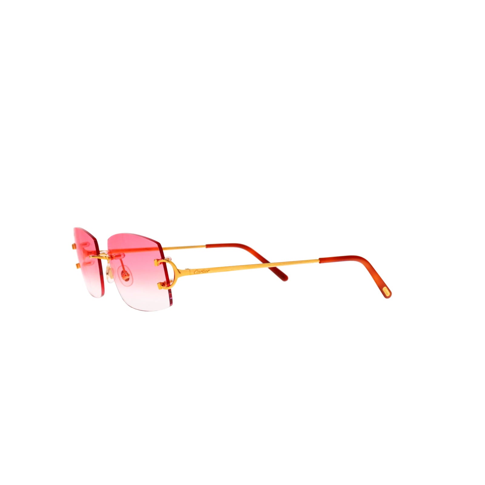 Cartier Custom Double C Brooklyn Gold Sunglasses by MEG
