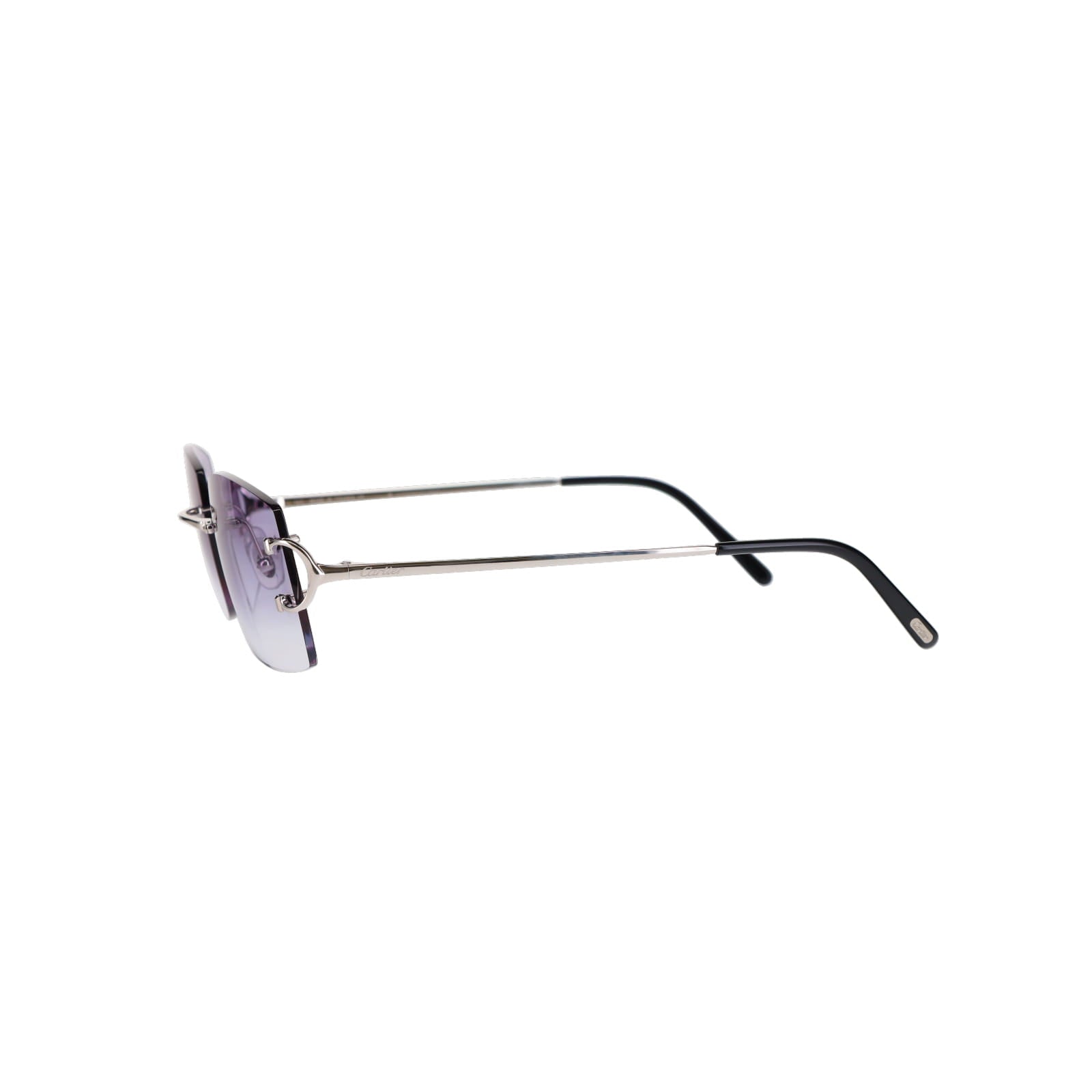 Cartier Custom Double C Brooklyn Platinum Sunglasses by MEG