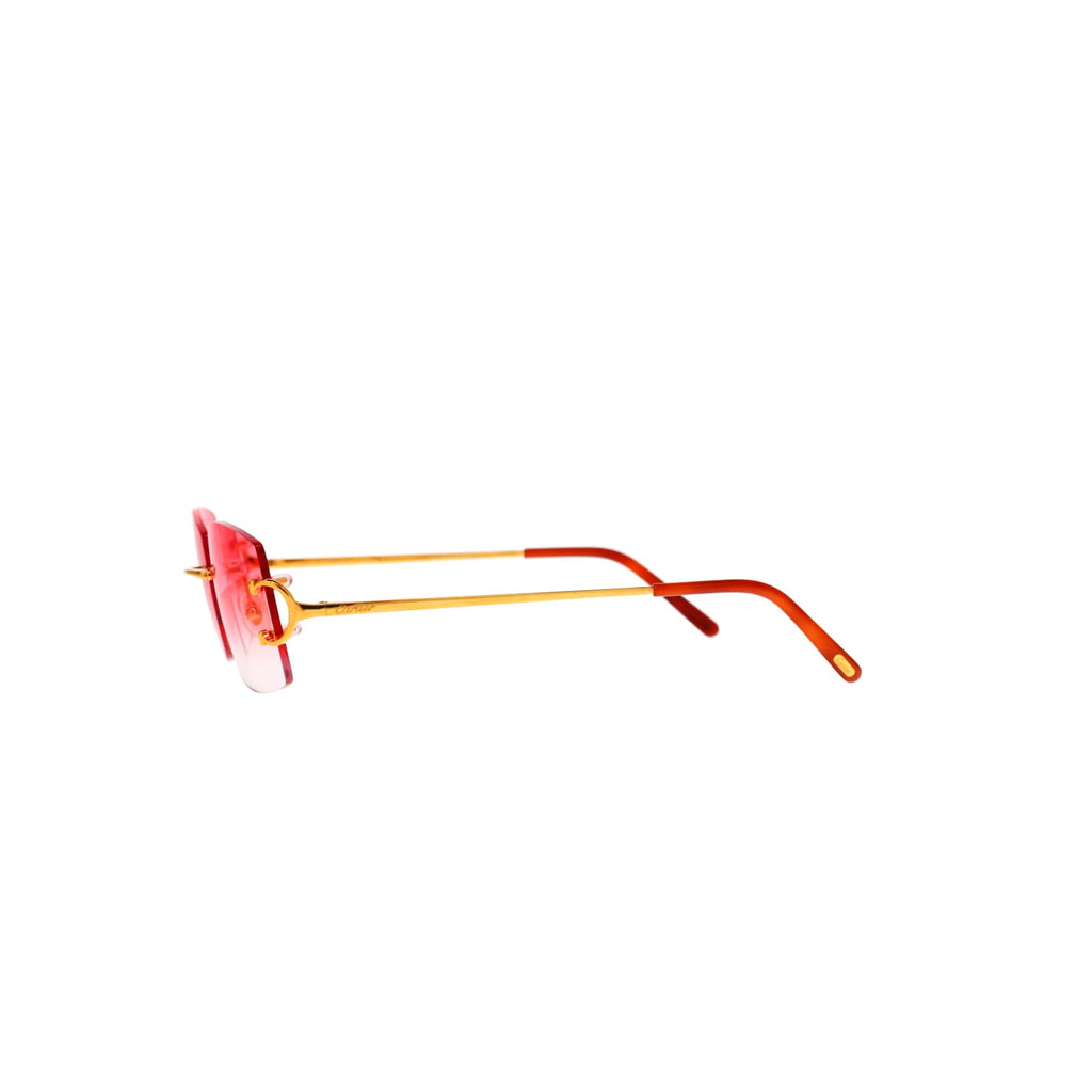 Cartier Custom Double C Brooklyn Gold Sunglasses by MEG