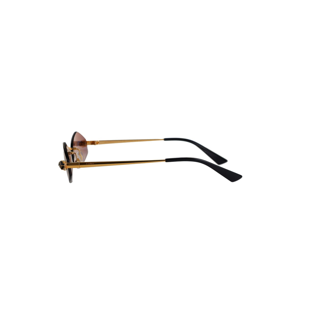 CT0433S Hexagonal Panthère Sunglasses