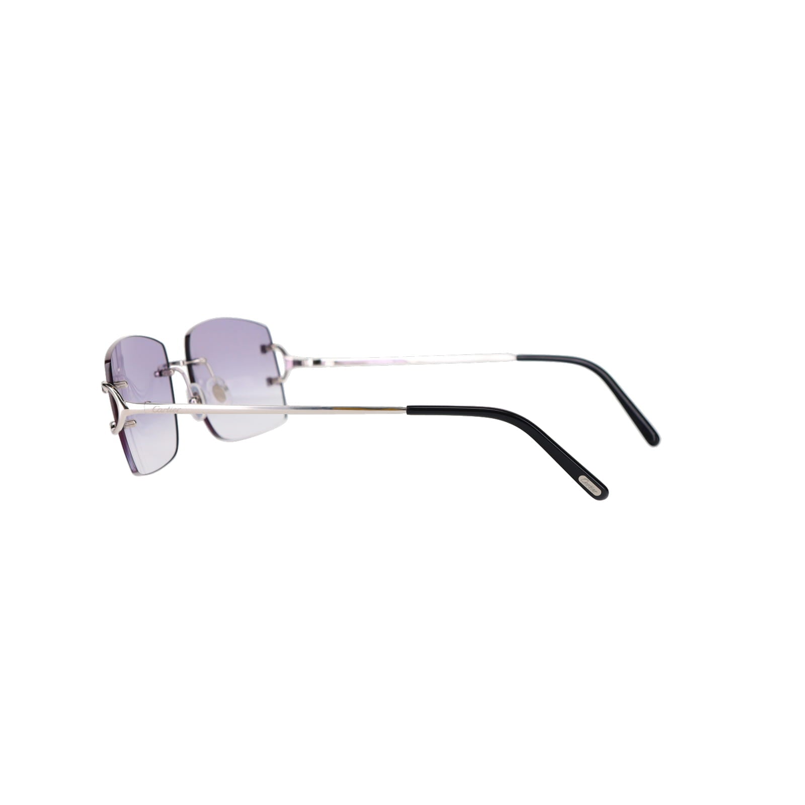 Cartier Custom Double C Brooklyn Platinum Sunglasses by MEG