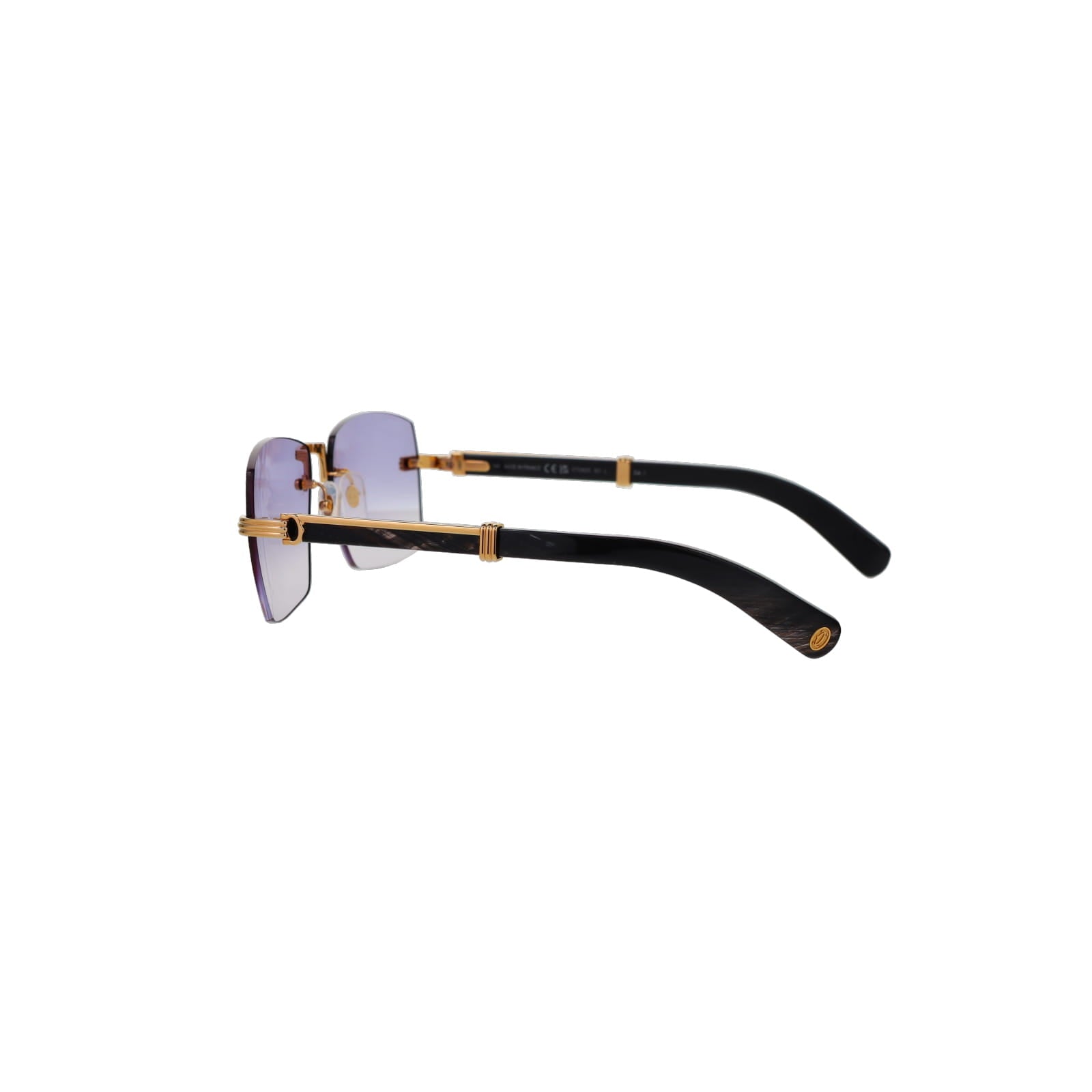 Cartier Custom Première de Cartier Black Sunglasses by MEG