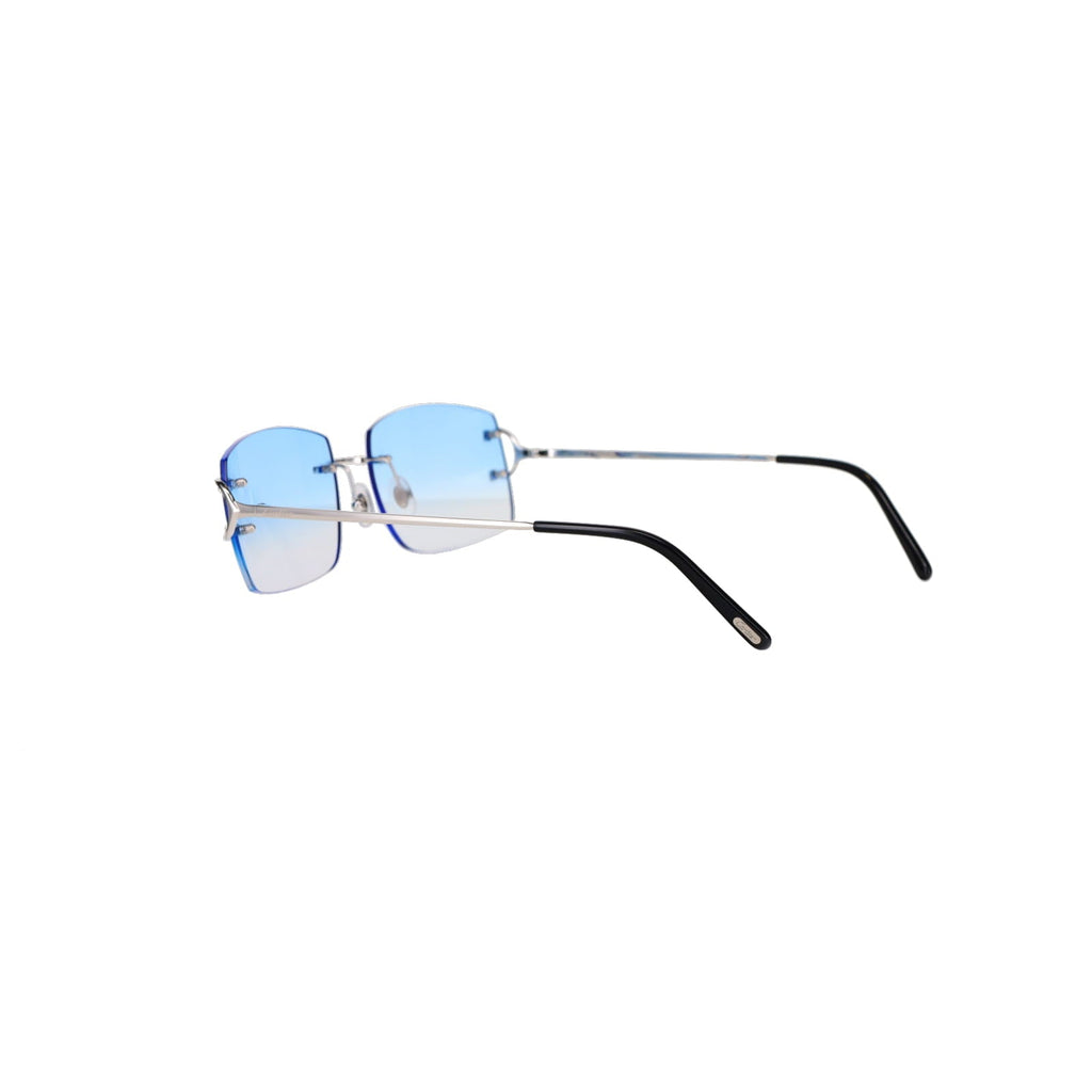 Cartier Custom Double C Brooklyn Platinum Sunglasses by MEG