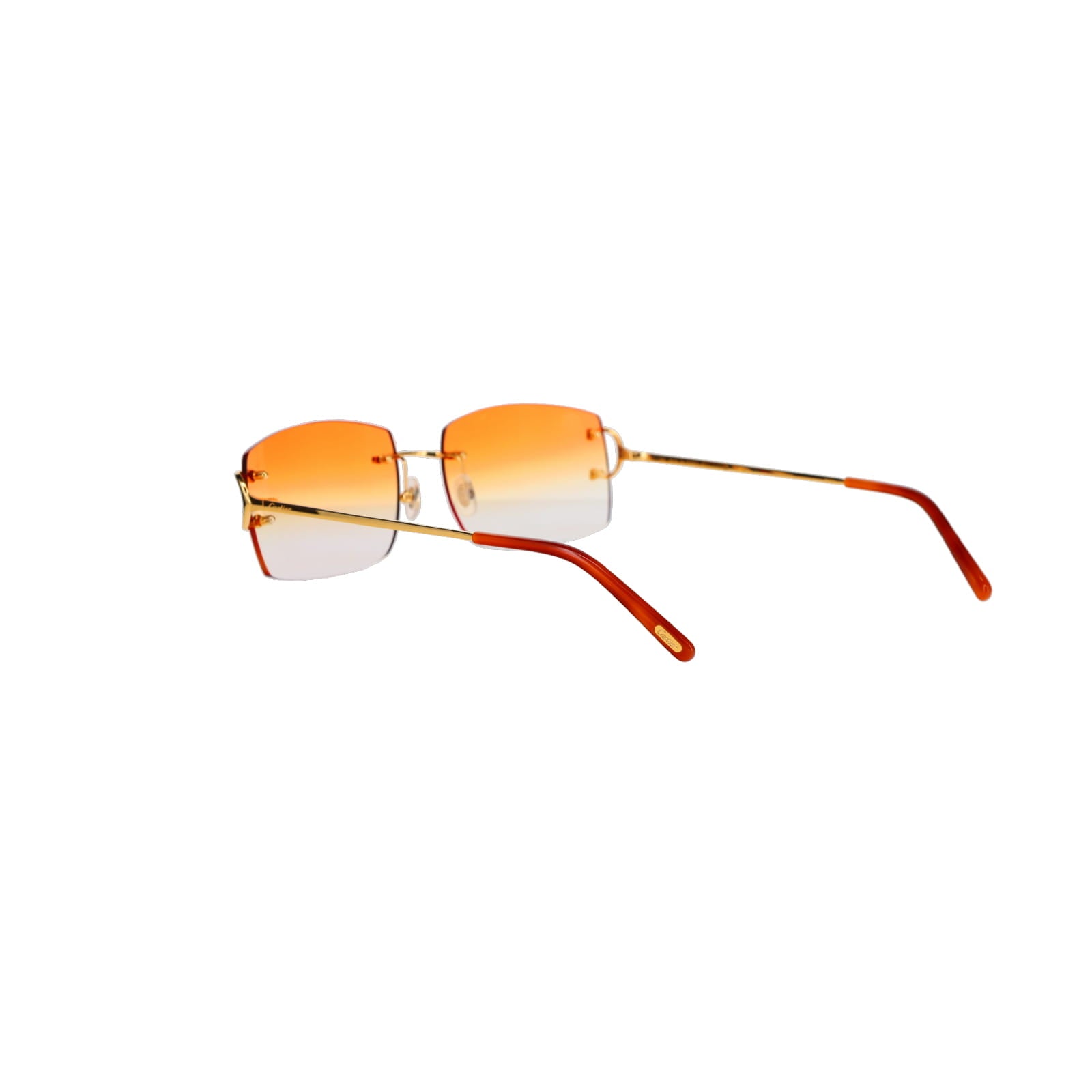 Cartier Custom Double C Brooklyn Gold Sunglasses by MEG