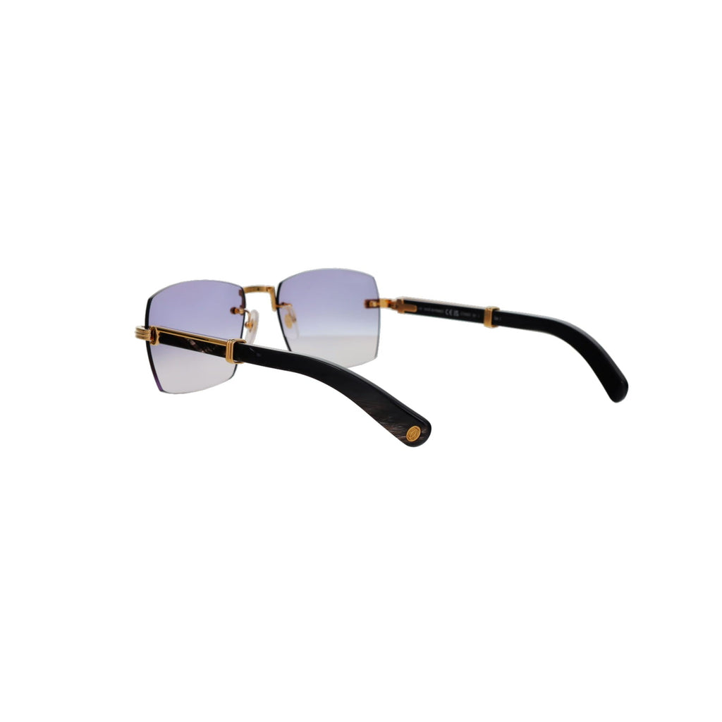 Cartier Custom Première de Cartier Black Sunglasses by MEG