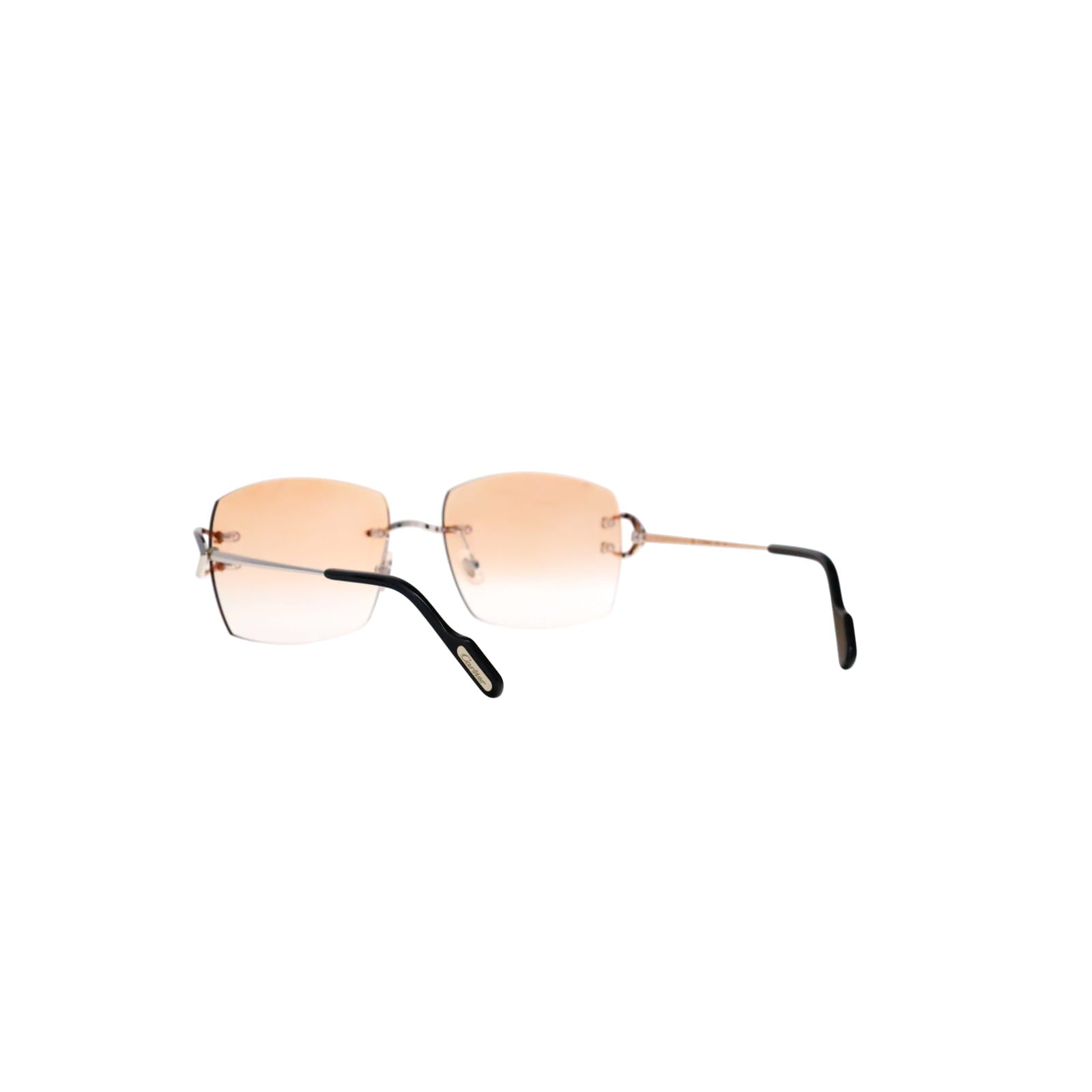 Cartier Custom Vintage Double C Mykonos Platinum Sunglasses by MEG
