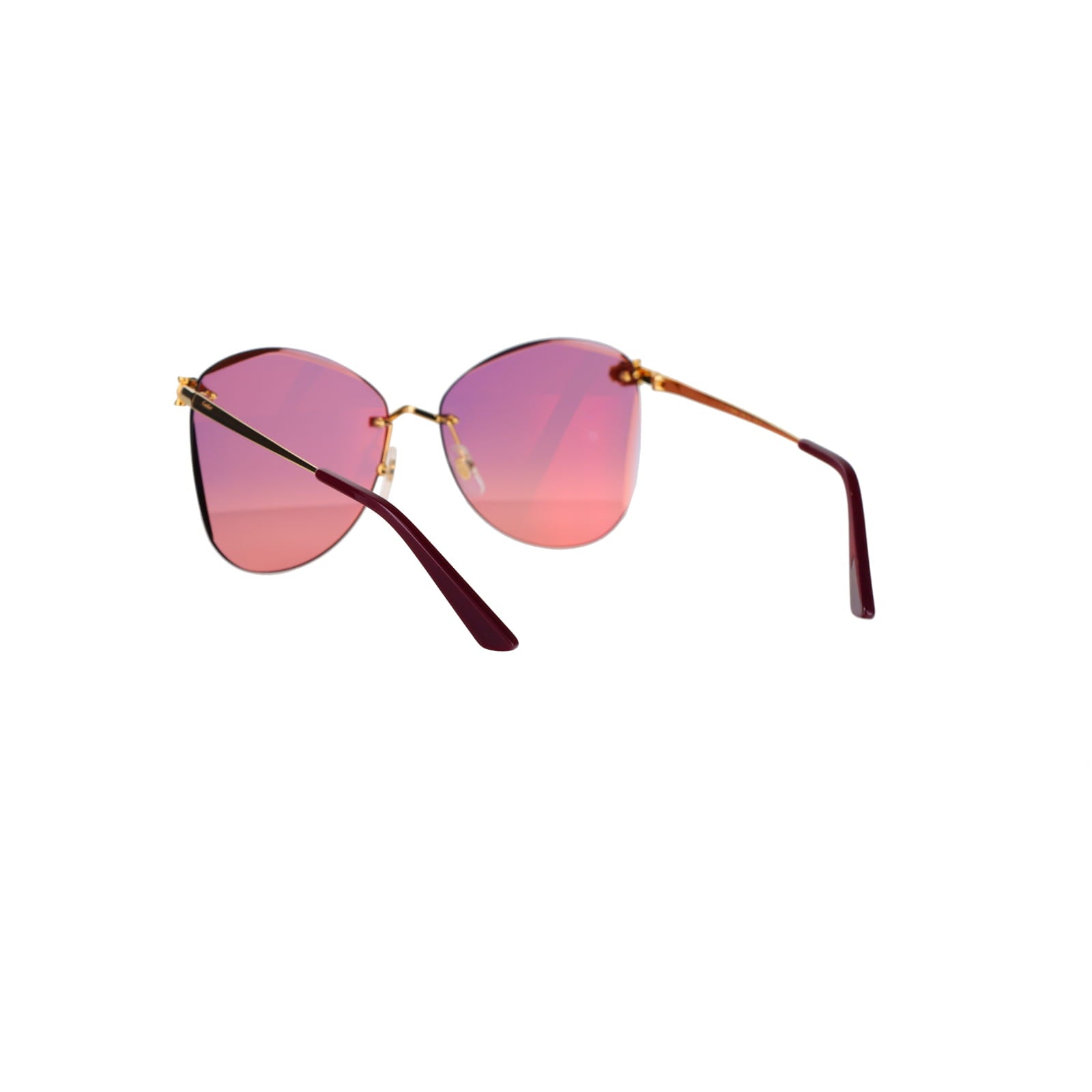 CT0398S Cat-eye Panthère Sunglasses