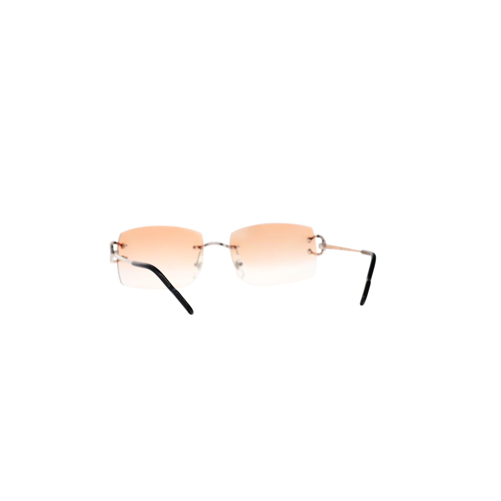 Cartier Custom Vintage Double C Brooklyn Platinum Sunglasses by MEG