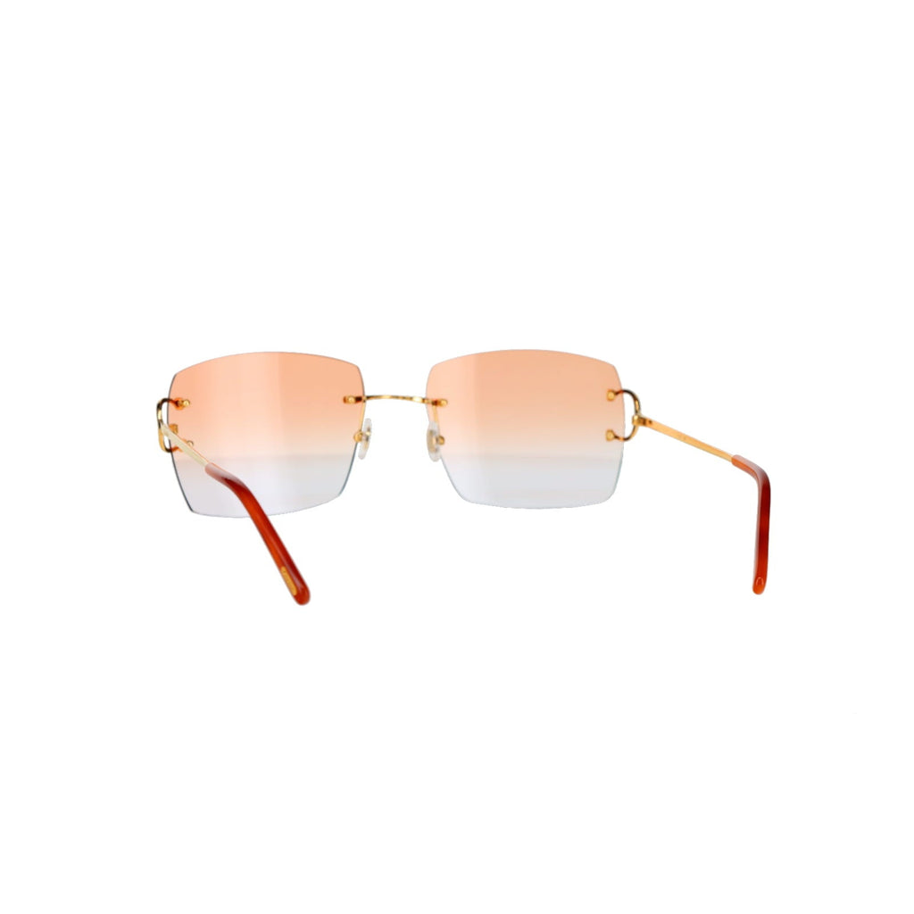 Cartier Custom Double C Mykonos Gold Sunglasses by MEG